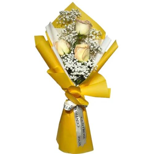 Special Rose With Gypso  Bouquet