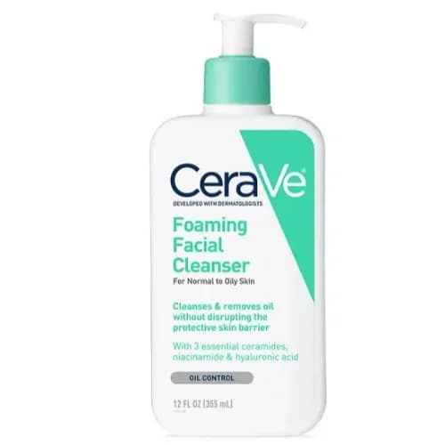 Cerave Foaming Facial Cleanser For Normal To Oily Skin 236Ml