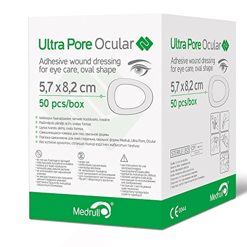 Ultra Pore Ocular Dressing (5.7 X 8.2 Cm) - 50 Pcs