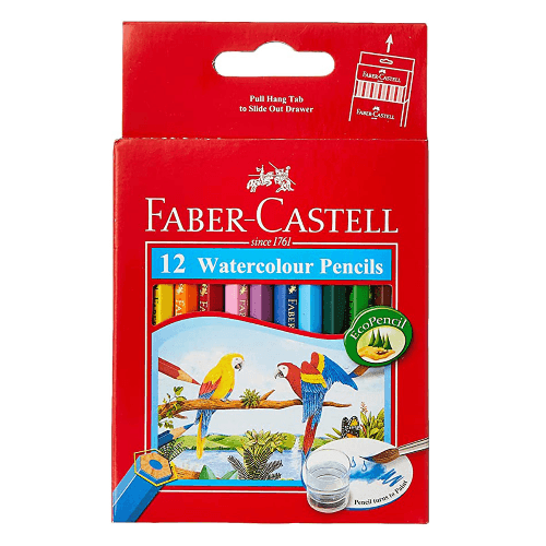 Faber Castell Water Color Pencil 12 Pieces Set