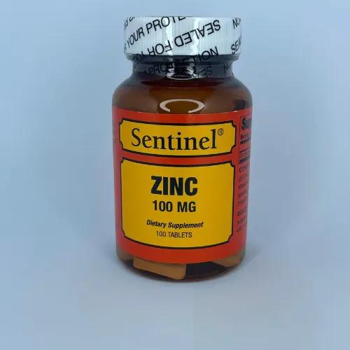 Sentinel Zinc 100Mg 100 Tablets