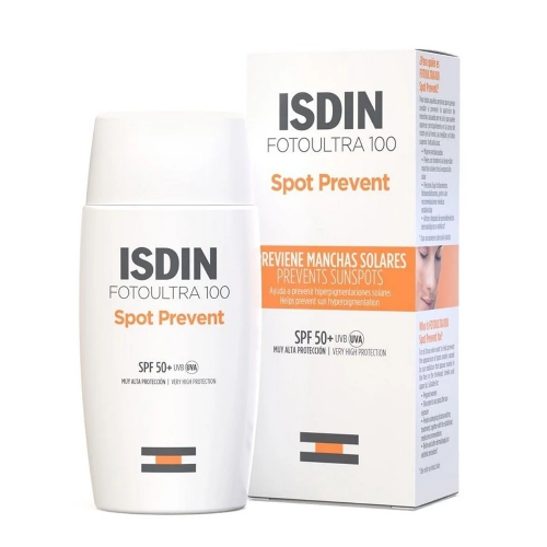 Isdin Fotoultra 100 Spot Prevent Spf50+ Fusion Fluid - 50Ml