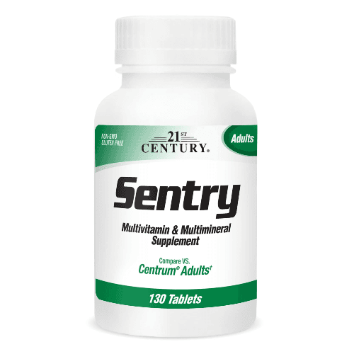 21St Century Sentry Multivitamin Tablets - 130'S