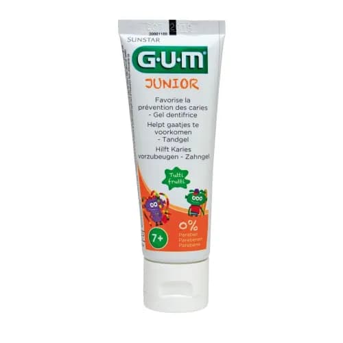 Gum Junior Liitle Monster Toothpaste 7+ 3004