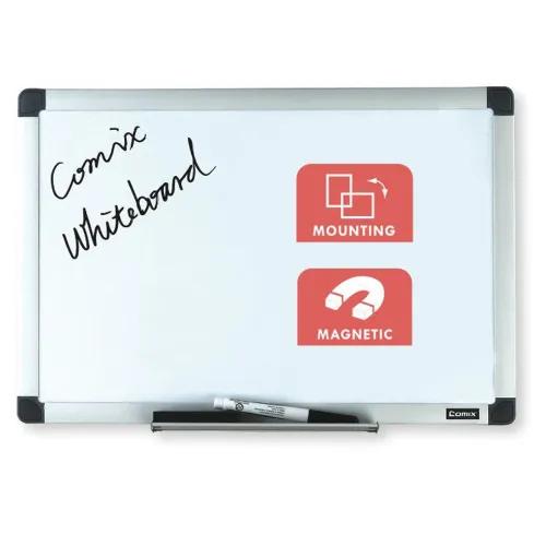 Whiteboard Magnetic  With Aluminum Frame    30 cm X 45 cm