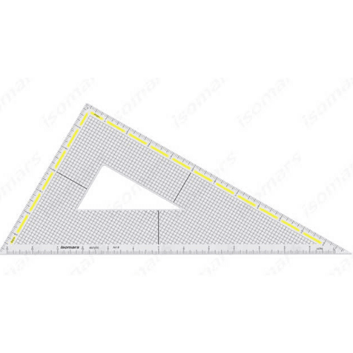 Set Square Graphic - 60° - 30cm / 12"