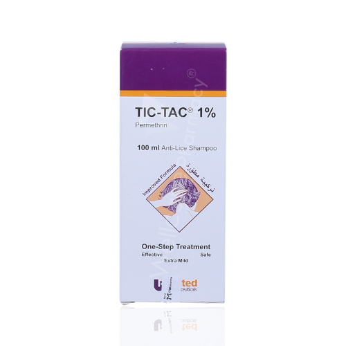 Tic-Tac 1% Antilice Shampoo 100 Ml