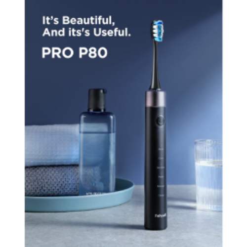 Fairywill P80 Electrical Cleaning Toothbrush - Black