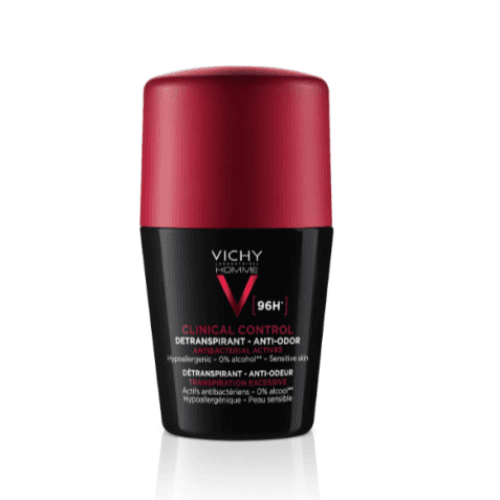 Vichy Deo Clinical Control Roll On 96 H Men 50 Ml