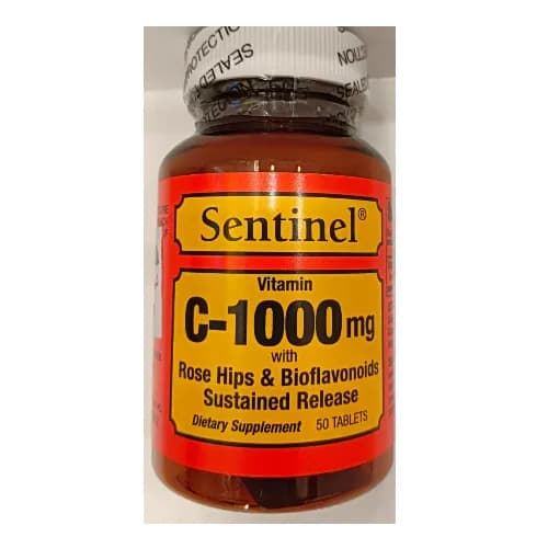 Sentinel C -500 Rose Hips Tablets 100 Pieces