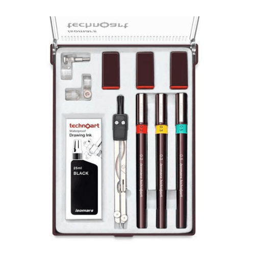 Technical Drawing Pen Set of 3 “ 0.2,0.3,0.5 “