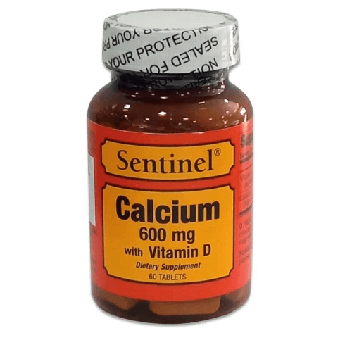 Sentinel Calcium Carbonate 600 Mg Tablets