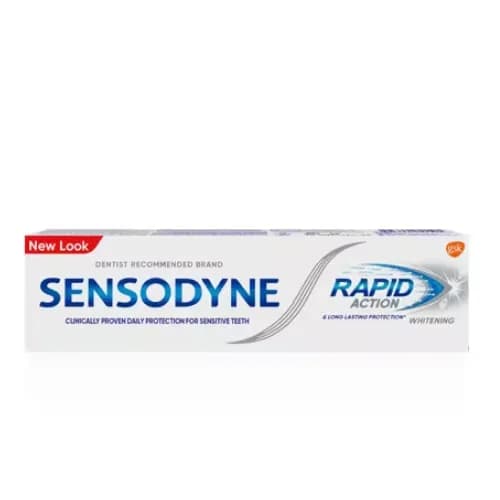 Sensodyne Rapid Action Whitenig Tp 75Ml