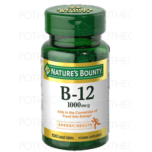 Nature S Bounty Vitamin B 12 1000 Mcg Tab 100 S