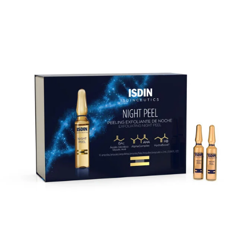 Isdin Exfoliating Night Peel Serum - 10 Amp X 2Ml