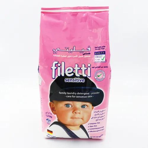 Filetti Sensitive Baby Detergent Poly Bag 1.275 Kg