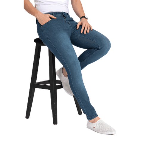 Ntc Mens Slimfit Jeans Blue Mc33Rh