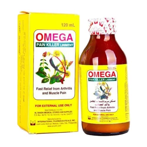 Omega Pain Killer Liniment 120Ml