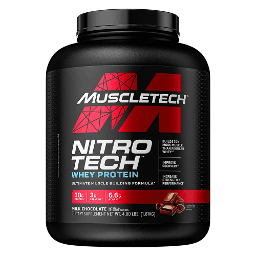 Muscletech Nitro Tech Whey Protein 4 Lbs Milk Chocolate