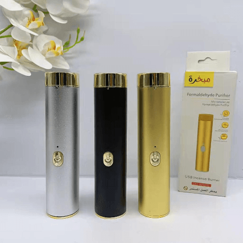 مبخر البخور الصغير المحمول بواجهة يو إس بي - منقي الفورمالديهايد X001