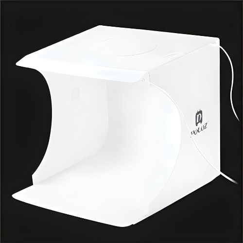 Led Portable Photo Studio Box 30Cm -Black