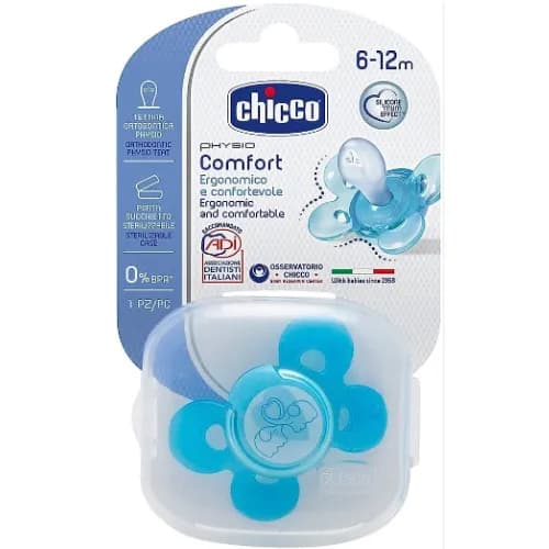 Soother Ph Comfort Blue Sil 6-12M 1 Pc