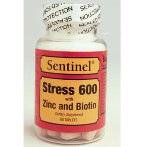 Sentinel Stress 600 With Zinc & Biotin 60Tab