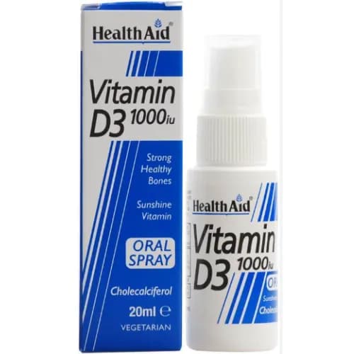 H-Aid Vitamin D3 1000 Iu Oral Spray 20 Ml