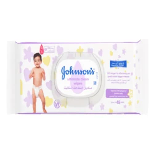 J&J Ultimate Cleansing Wipes 48'S