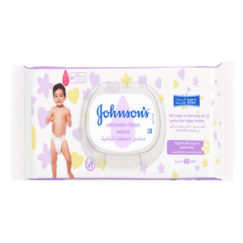 J&J Ultimate Cleansing Wipes 48'S