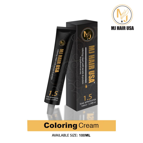 Mj Hair Usa Medium Brown 4.0 Hair Coloring Cream