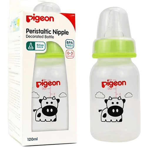 Pigeon Plastic Bottle 120 Ml Sn Animals