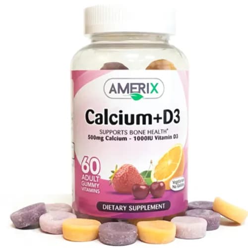 Amerix Calcium + D3 Gummies 60'S