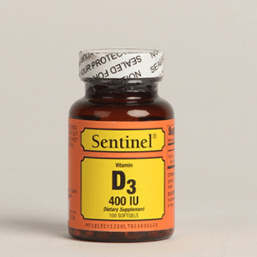 Sentinel Vitamin D 3 400 Iu 100 S