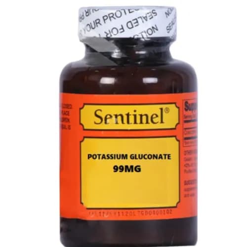 Sentinel Potassium Gluconate 99Mg