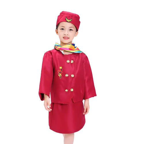 Air Hostess free Size(3-8Years)