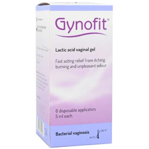 Gynofit Lactic Acid Vaginal Gel 6 X 5Ml