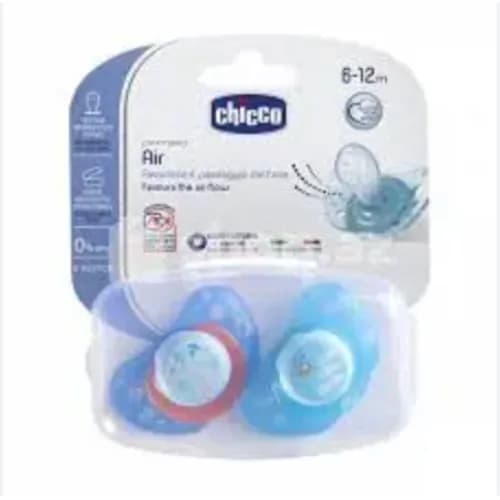 Soother Ph Air Blue Sil 6-12M 2 Pcs C