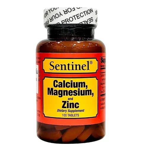 Sentinel Calcium Magnesium Zinc 100 Tab