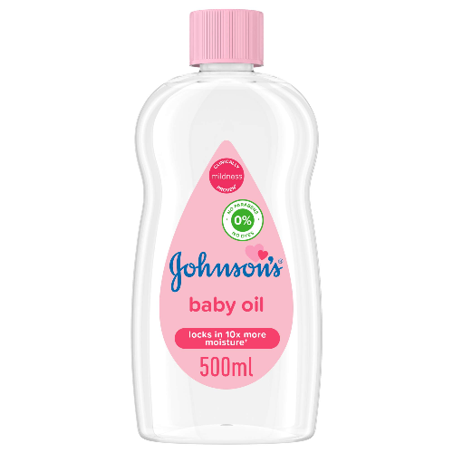 J&J Baby Oil 500Ml