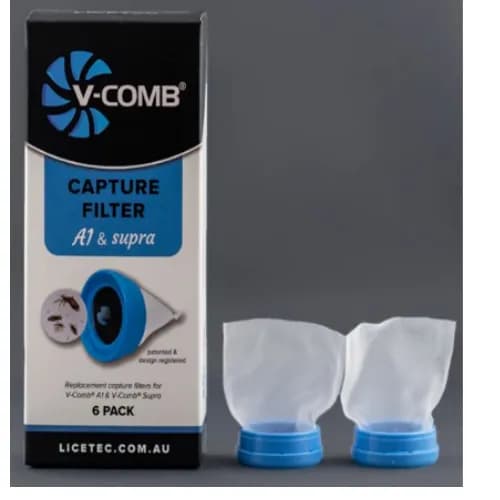 Licetec: V - Comb Capture Filters, 6/Pkt