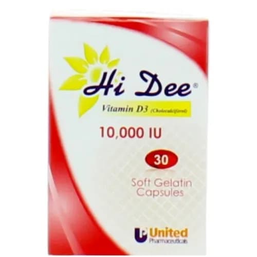 Hi Dee 10,000 Iu Cap 30,S