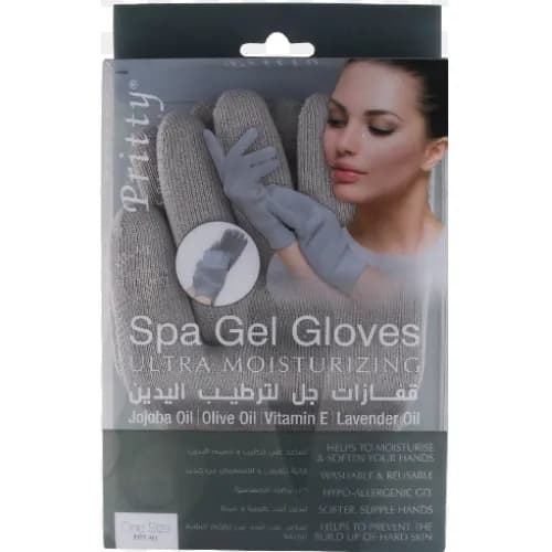 Spa Gel Hand Gloves Gray