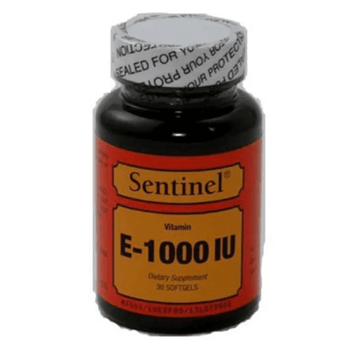 Sentinel Vitamin E 1000Iu 50 Capsules