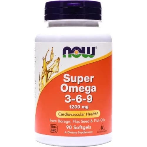 Now Super Omega 3-6-9 1200Mg - 90 Soft Gels