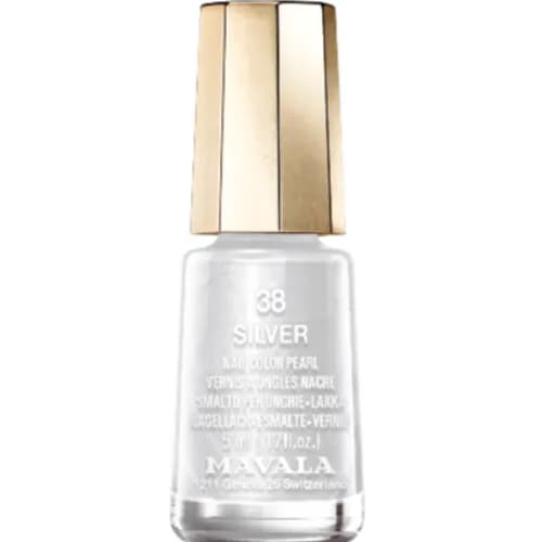 Mavala Nailpolish Mini Color 38 Silver 5Ml