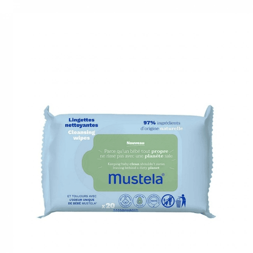 Mustela Cleansing Wipes X20