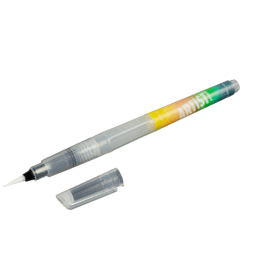 Artist Studio Line - Aqua 2 Go Waterbrushes, 3 sizes assorted (fine, medium, thick), 3 pcs/blister