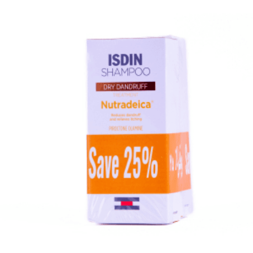 Isdin Anti Dry Dandruff Shampoo (Offer Pack)