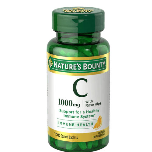 Nature S Bounty Vit C 1000 Mg W/Rosehips Cap 100 S